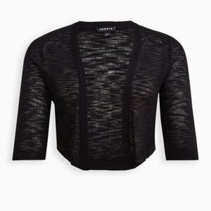 COPY - Torrid Black Shrug . NWT size 4X